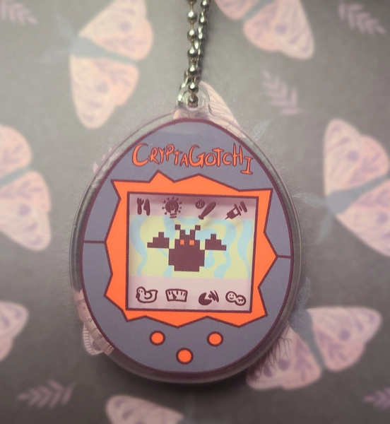 Mothman Tamagochi Keychain