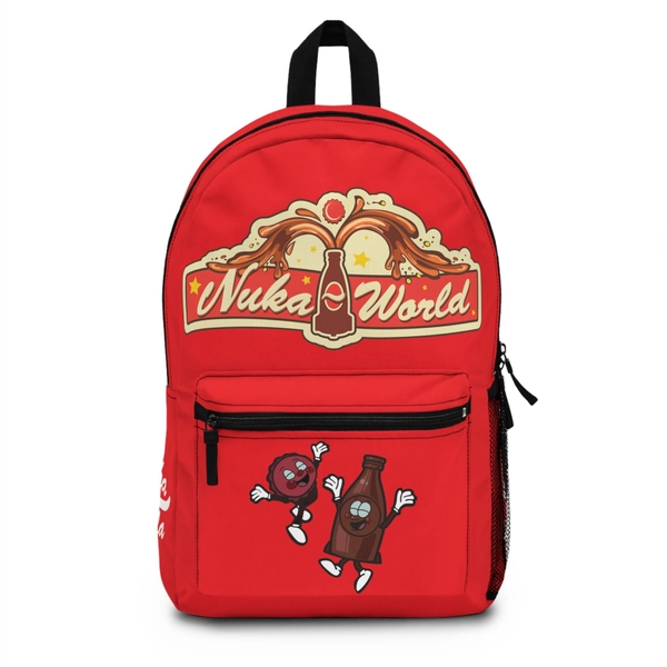 Fallout Backpack, Nuka-World Backpack, Nuka-Cola Backpack, Nuka-World on Tour, Fallout Gift, School Backpack