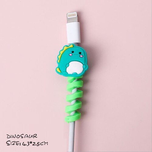 Cartoon Charging Cable Character - Dinosaur