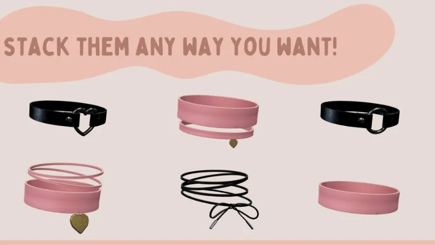 Winterpaw's Chokers ~ VR Avatar Asset