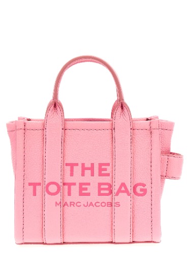 The Leather Mini Tote Tote Bag Pink - OS