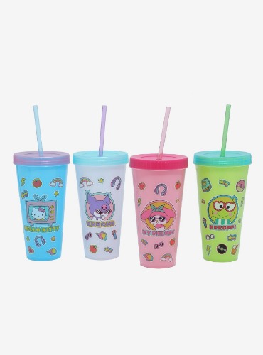 Hello Kitty And Friends Travel Cup Set