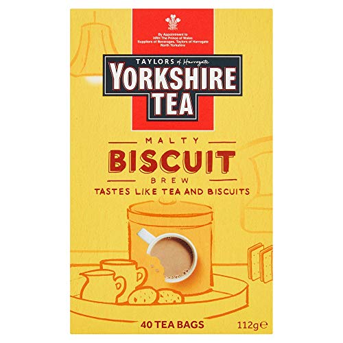 Yorkshire Tea Biscuit Brew 40 Tea Bags 100G (Yorkshire Tea Biscuit Brew 40 Tea Bags 100G)