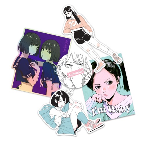 Kaleidoscope Stickers 5 Pack