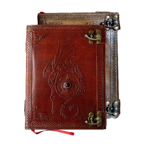 Dragon Pendulum Leather Journal