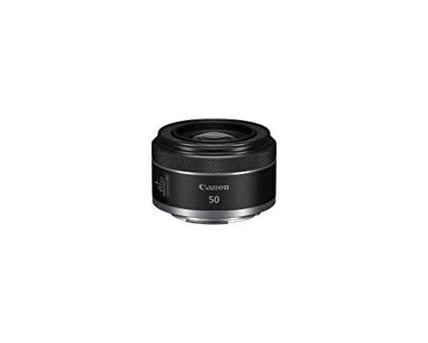Canon RF50mm F1.8 STM Lens, Compatible with EOS R System Mirrorless Cameras, Fixed Focal Length Lens, Compact & Lightweight, Perfect for Everyday Shooting