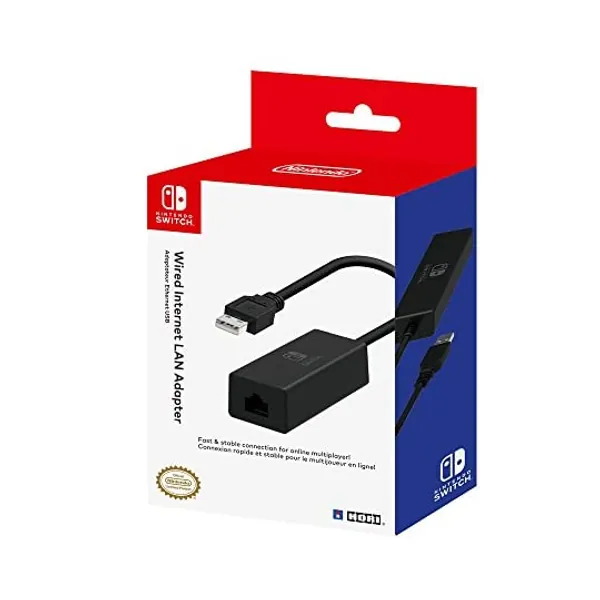 
                            Hori Wired Internet LAN Adapter for Nintendo Switch
                        