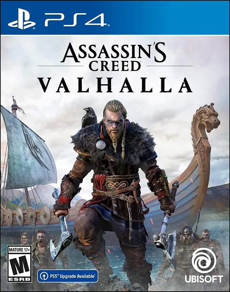 Assassin’s Creed Valhalla PlayStation 4 Standard Edition with Free Upgrade to the Digital PS5 Version - PlayStation 4 Standard