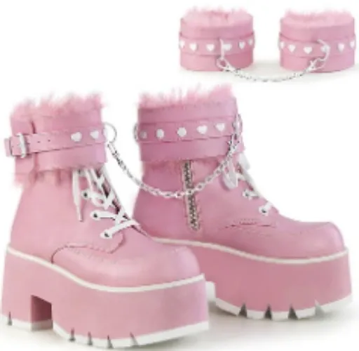 Pink Bottom Shoes :3