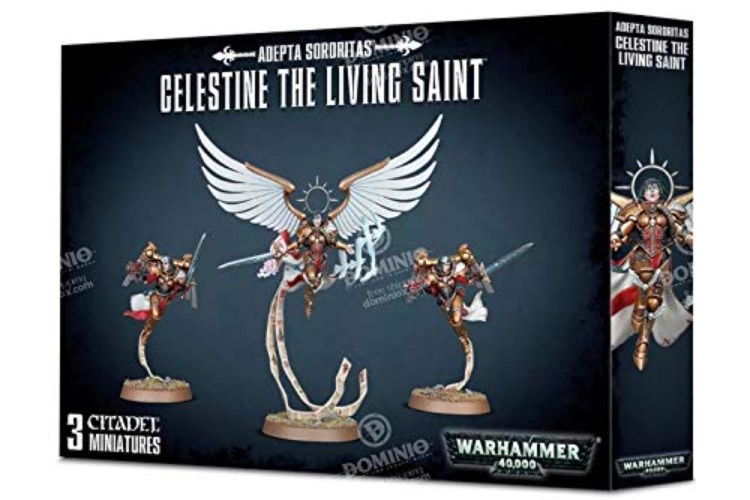 Games Workshop - Warhammer 40,000 - Adepta Sororitas - Celestine The Living Saint