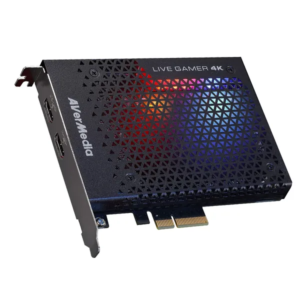 AVerMedia GC573 Live Gamer 4K, Internal Capture Card, Stream and Record 4K60 HDR10 with ultra-low latency on PS5, PS4 Pro, Xbox Series X/S, Xbox One X, in OBS, Twitch, YouTube