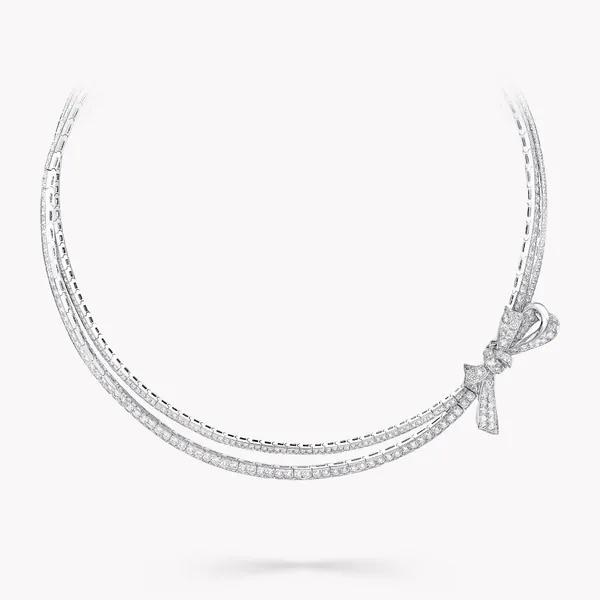 Tilda’s Bow Diamond Necklace