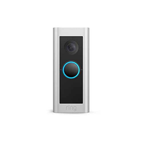 Ring Wired Doorbell Plus (Video Doorbell Pro) – Upgraded, with added security features and a sleek design (existing doorbell wiring required) - Doorbell only