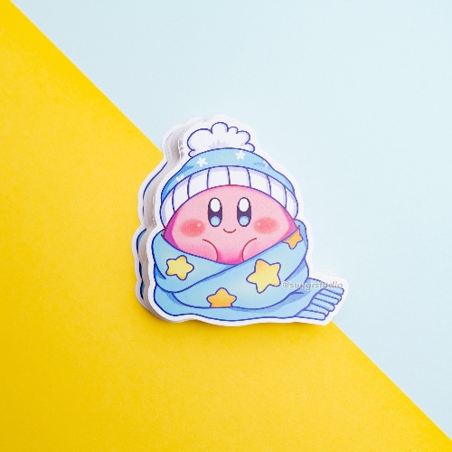 Poyo in Scarf Vinyl Sticker