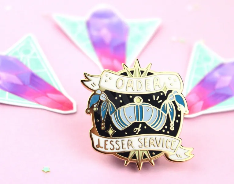 Order of Lesser Service - Enamel Pin - The Dark Crystal [SECONDS AVAILABLE]