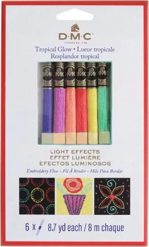 Glow In The Dark Embroidery Floss
