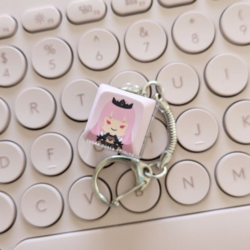 Mori Calliope - Fidget Keycap Keychain
