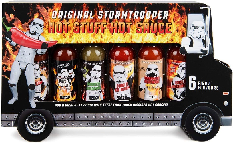 Stormtrooper Food Truck Hot Stuff Chilli Sauce Gift Set