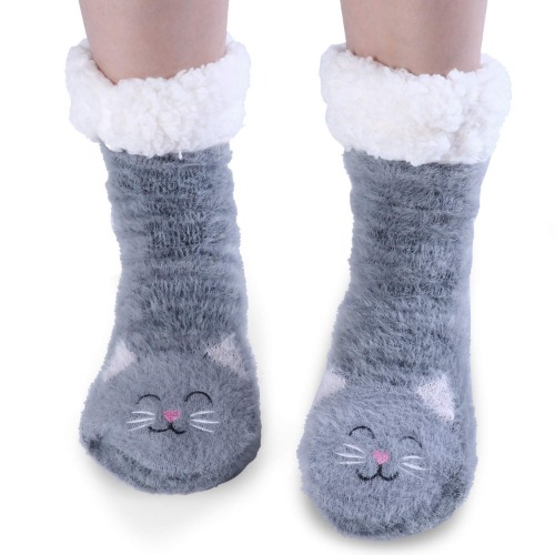 FLUFFY CAT SLIPPERS  | Jeasona 