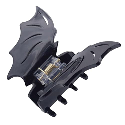 kreepsville 666 Bat Claw Clip Gothic Horror Hair Accessory (Black) - Black
