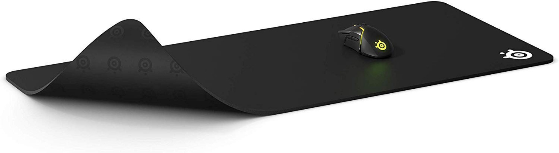 SteelSeries QcK Gaming Mouse Pad - XXL Thick Cloth - Sized to Cover Desks - XXL - Thick - Mouse Pad