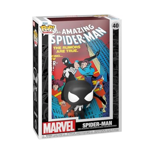 Funko Pop! Comic Cover: Marvel - Amazing Spider-Man #252 - Spider-man - Collectable Vinyl Figure - Gift Idea - Official Merchandise - Toys for Kids & Adults - Comic Books Fans