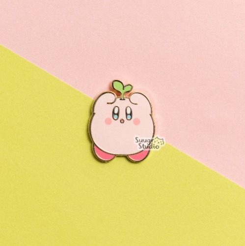 Sprout Poyo Hard Enamel Pin - [A Grade] / Locking Clasp