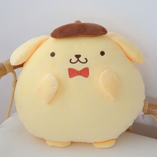 Big Pom Pom Purin Stuffed Plush Toys Dolls 15.8" Soft Cushion PillowCartoon Kawaii PomPomPurin Sanrio Plush Dolls Toys Kids Gift