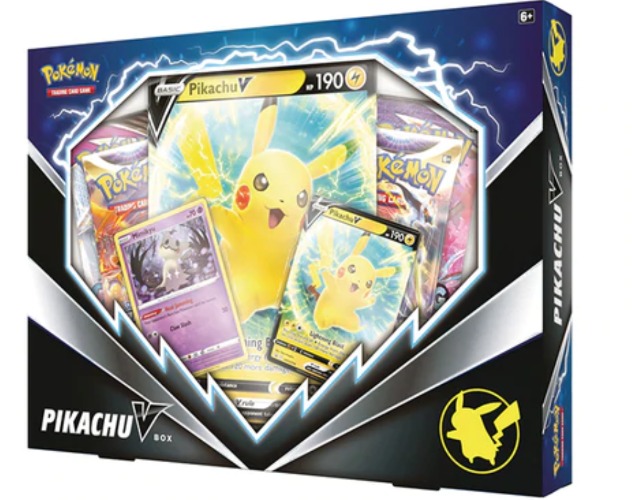 Pikachu V Box