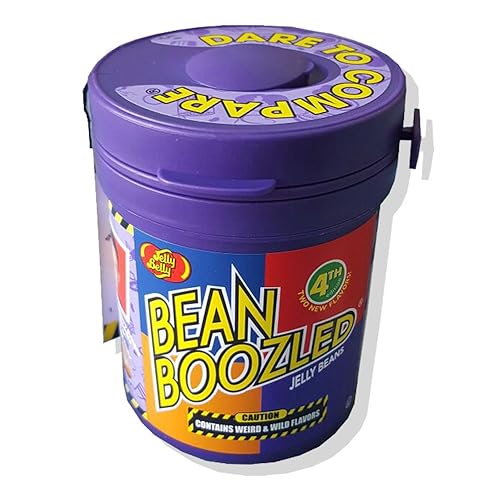 Jelly Belly BeanBoozled Mystery Bean Jelly Bean Dispenser, Assorted Flavors, 3.5-oz - 3.5 Ounce (Pack of 1)