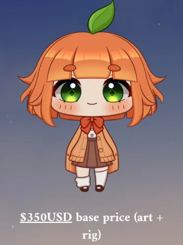 Chibi Live2D model 