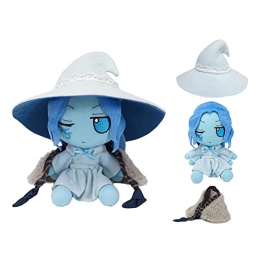 Gaoxyima: Cute Ranni Anime Plush Doll Figure, Witch Hat Character, Medium Fumo Stuffed Plushie - DJT-12.15SJ-5364 - Djt-12.15sj-5364