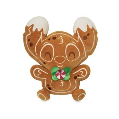 Disney Store Stitch Gingerbread Man Medium Soft Toy | shopDisney