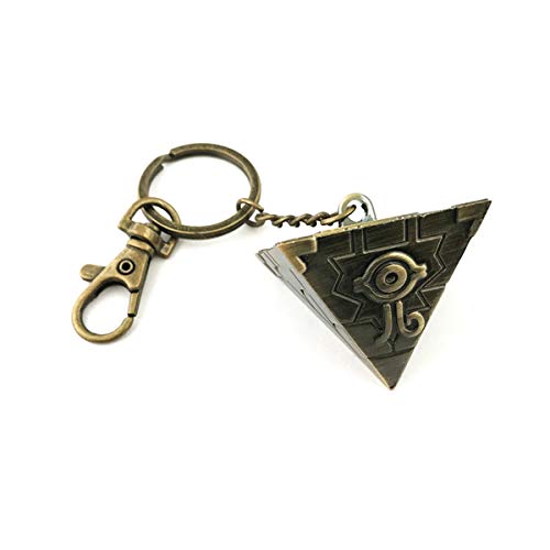 HBSWUI Anime Cosplay Jewelry Cartoons Yu Oh Yugoh Millennium Puzzle Keychains Gifts for Men Woman - 2