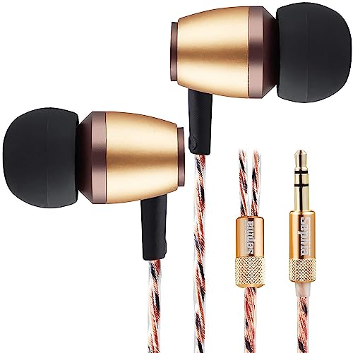 sephia SP8040 Earbuds in Ear Headphones Wired Earphones with Noise Isolating Ear Buds Case HD Bass 3.5 mm Jack