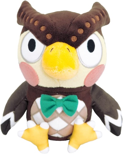 Animal Crossing - All Star Collection Plushie - Blathers (Sanei Boeki) - Brand New