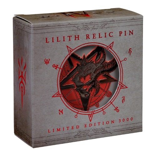 Diablo IV Lilith Relic Collector's Edition Pin