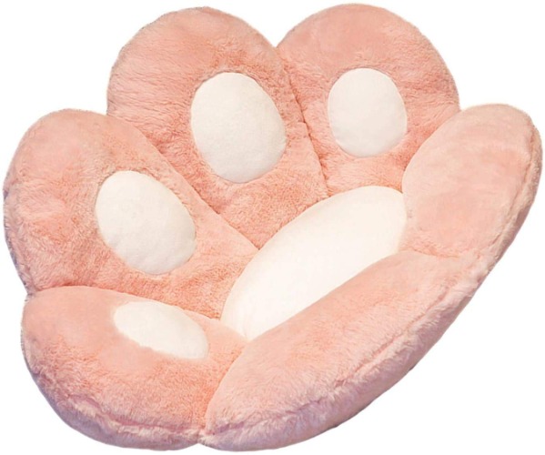 Cat Paw Cushion Cute Seat Cushion Cat Paw Shape Lazy Sofa Bearpaw Desk Chair Cushion Cozy Warm Plush Sofa Decoration Cushion