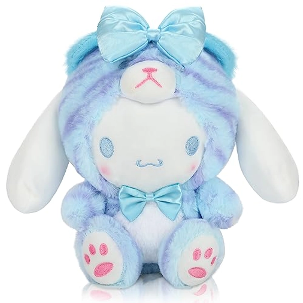 Datigur 9 Inch Cute Cinnamon Plush Toys Cartoon Stuffed Plush Toy Lovely Plush Dolls Anime Soft Plush Figure Toys Girls Doll Toys Gifts Cosplay Plush Toys (Blue)