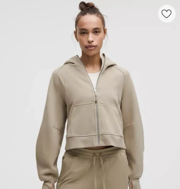 Lululemon Scuba Oversized Full-Zip Hoodie