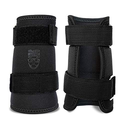 THEFITGUY Kettlebell Wrist Guards, Forearm Pads (Pair)