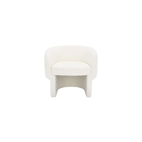 Safavieh Couture Collection Kellyanne Modern Ivory Boucle (Fully Assembled) Dining Chair