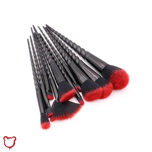 Red Brush Set