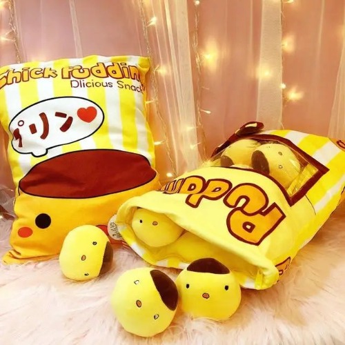 Kawaii Yellow Chick Plushies Stuffed Animals for Cosparty Fun