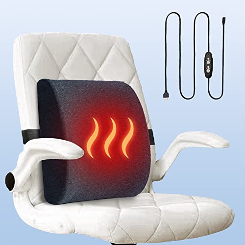 Heated Lumbar Support Pillow for Chair
