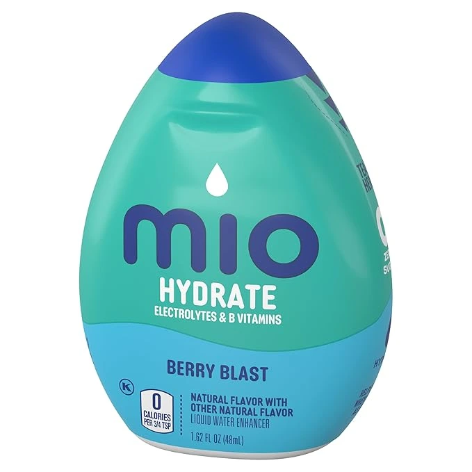 MiO Sport Berry Blast Naturally Flavored Liquid Water Enhancer - 6 Count (1.62 fl oz)
