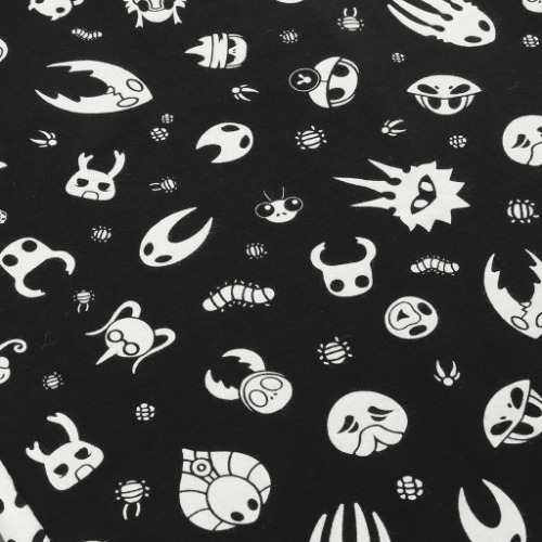 Hallownest Pajama Pants | Unisex S / Black/White Pattern