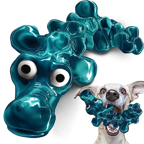 Indestructible Dog Toy Navy Blue - Alligator