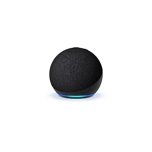 Echo Dot (5th Gen, 2022 release) | With bigger vibrant sound, helpful routines and Alexa | Charcoal - Charcoal - Device only
