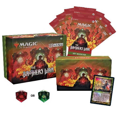 Magic the Gathering The Brothers War Bundle, Green,Red